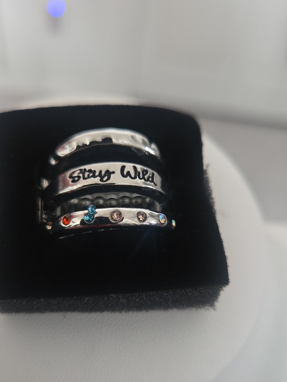 Paparazzi Stay Wild Flower Child Orange Ring NWT
